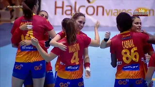 Mundial Femenino de Dinamarca/Noruega/Suecia 2023 - 1º Fase 2º Partido Gr. G. España vs. Ucrania